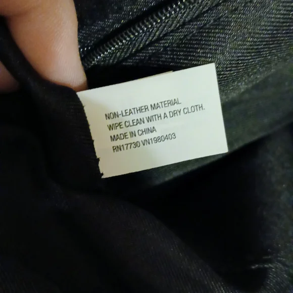 Black Leather Backpack - Picture 7 of 8